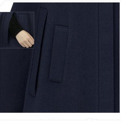 High Quality Design Cloak Wool Winter Coat For..