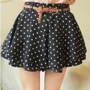 Brand New Polka Dots Shorts With Be..