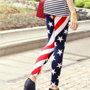 Women's Fashion Us. Flag Star Stripe..