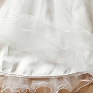 Fashon And Sweet Princess Dress - White