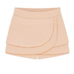 Fashion High Waisted Shorts For Woman - Pink