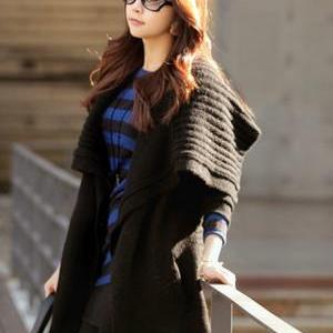 Korean Style Woman Long Sleeve Cardigan Sweater -..