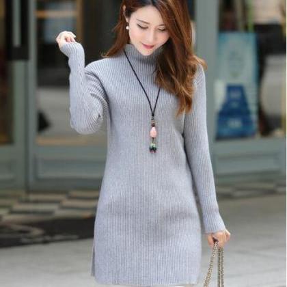 Women Fashion Slim Pullover Sweater (5 Colors)