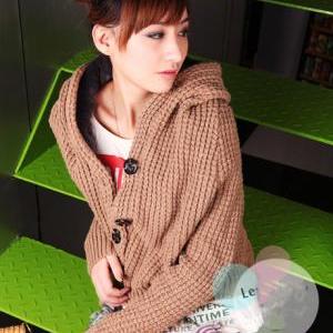 Casual Style Long Sleeve Knitting Hat Design..