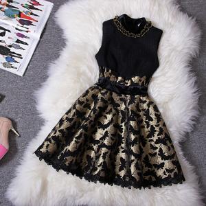 High Quality Butterfly Design Fashion Sleeveless..