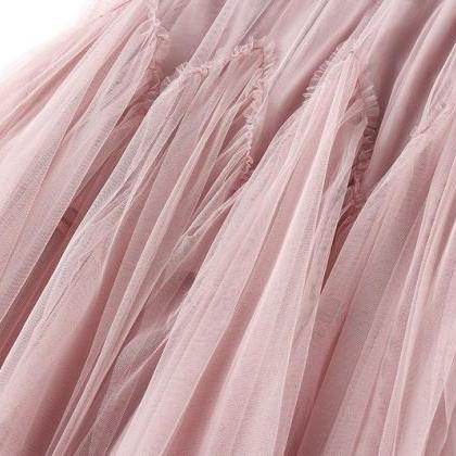 Fashion Designer Women Skirt - Pink