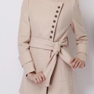 High Quality Vogue Long Sleeve Button Fly Autumn..