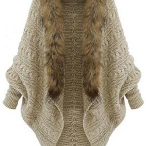 High Quality Long Sleeve Kitting Wool Cardigans -..