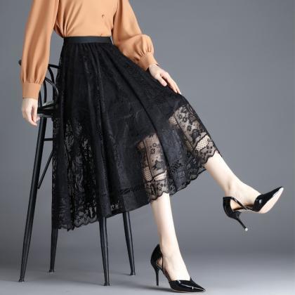 Fashion Women Lace Skirt