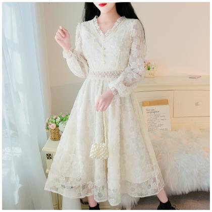 Elegant Long Sleeve Sequin Dress