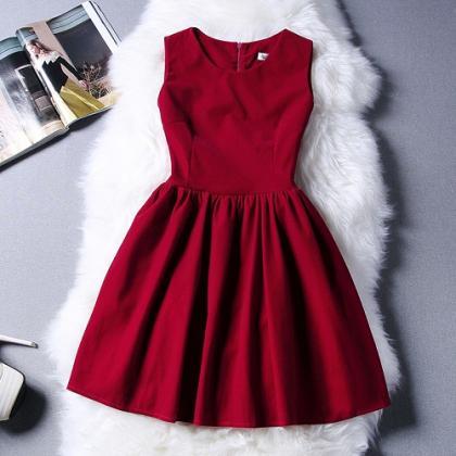 Designer Sleeveless Velvet Dress For..