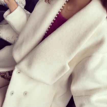 High Quality Women Loose Faux Fur Coats(2 Colors)