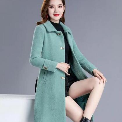 Women Long Sleeve Coat (3 Colors)