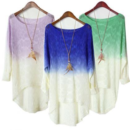 Fashion And Good Quality Casual Batwing Sleeve..