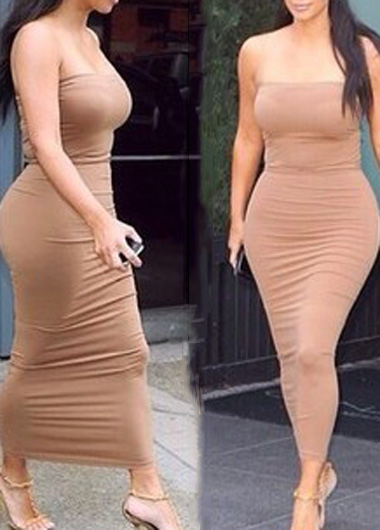 ankle bodycon dress