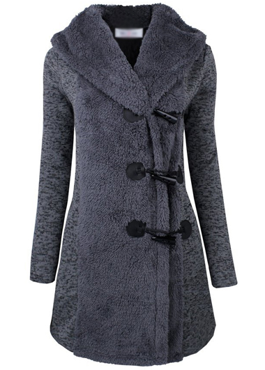 Casual Long Sleeve Single Breasted Coat (3 Colors) on Luulla