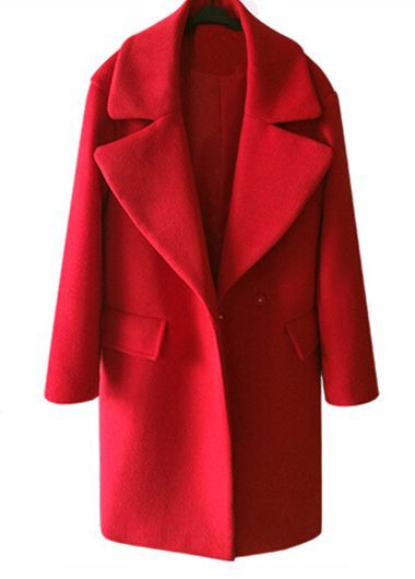 Women Woolen Winter Coat (2 Colors)