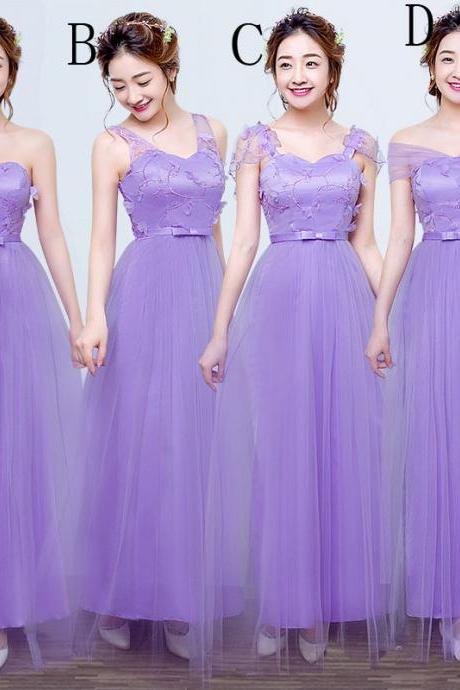 Fashion new Strapless Dress - Purple
