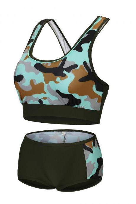New Woman Camouflage Swimsuit