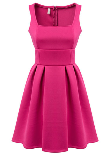 Neon Pink Short Dress